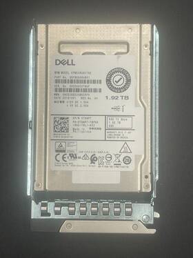 Kpm5xrug1t92 Dell 1.92tb 2.5 Inch Internal Ssd - Kpm5xrug1t92/tdnp7 Part Only Test Faild