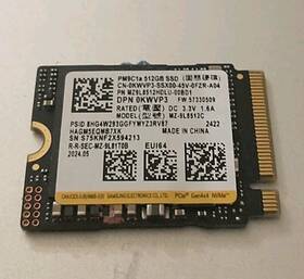 Mz9l8512hdlu-00bd1 Dell Kwvp3 Samsung 512gb Ssd Module Gen4x4 Nvme 2230