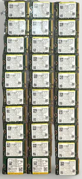Hfs256gem3x174n Dell Kx2vx Lot Of 30 Mixed Brands Ssd Hynix 256 Gb Solid State