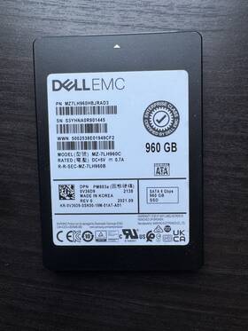 Mz-tl3960a Dell Emc Internal Ssd 960gb 2.5 Inch Sata Cheap Shipping