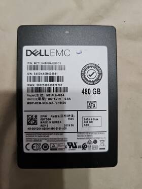Mz7lh480hbhqad3 Dell Emc 480gb 2.5 Inch Ssd