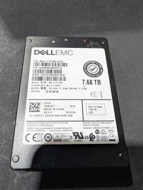 Mzilt7t6hmla0d4 Dell Emc Ssd 7.68 Tb Mz-ilt15t0 2.5 - Sas