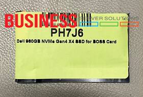 Ph7j6 Dell 960gb Nvme Gen 4 M.2 Read Intensive Tlc Ssd For N1 Boss