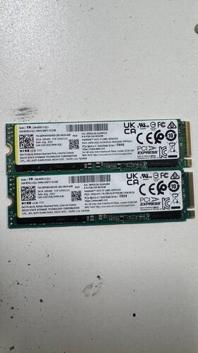 Ca6-8d512-q11 Dell Snp112p512g Lot Of 2 512 Gb M.2 Pcie Nvme Class 40 2280 Solid State Drive Ca6-8d512-q11 Dell Snp112p512g Lot Of 2 512 Gb M.2 Pcie Nvme Class 40 2280 Solid State Drive