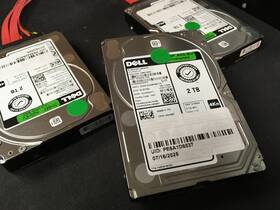 St2000nx0373 Dell Lot Of 5 2tb 7.2k 12g 2.5 Inch Sas Hdd Dp/n 0gh86f 4096 Format