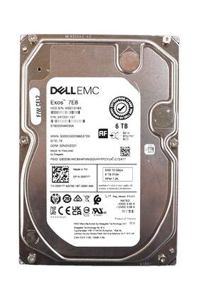 St6000nm035a Dell Seagate Exos 7e8 6tb 3.5 Inch 7200 Rpm Sas 12gb/s Hdd 2r7231-157