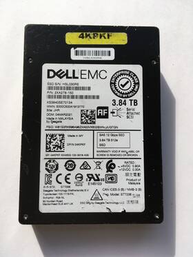 Xs3840se70134 Dell Dell/nytro 3.84tb 2.5 Inch 12gb/s Sas Ssd Dp/n 04kpkf 512 Format