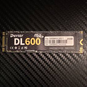 Gb5bmsic26211 Derlar Dl600 M.2 512gb Internal Ssd Solid State Drive Black
