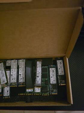 Nvmem.2ssd Different Brands 15 Nvme And M.2 Ssd 3 X 512gb 9 256gb 128gb Pulled From Laptops Tested