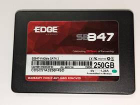 Cdsc51a3250f4sd Edge Memory Ssd Se847-v 250gb Sata 3 Solid State Hard Drive