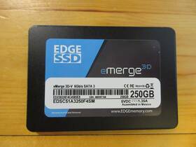 Edsc51a3250f4sm Edge Memory Emerge 250gb Ssd 3d-v 6gb/s Sata 3