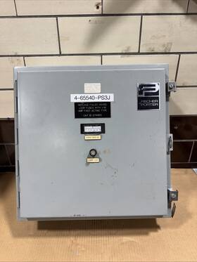 Dt-8128-2 Fischer & Porter And Power Supply 15 Loop 120v 45vdc 66w Warranty
