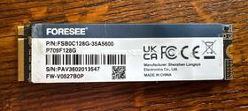P709f128g Foresee P709 128gb Ssd M.2 2280 Nvme Pcie Gen3x4