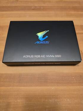Asacne2512gttdr Gigabyte Aorus Rgb Aic 1gb Ssd Nvme Pci-e X4 3d Tlc Card Solid State Drive