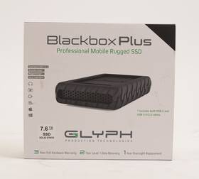 Bbplssdu27600 Glyph 7.6tb Blackbox Plus Ssd U.2 Pro Usb-c 3.2 Gen2 External Power