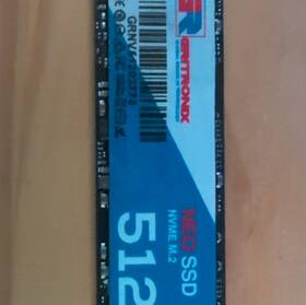 Grnv51202778 Grittronix Neo Ssd Nvme M.2 2280 512gb Internal Black Blue
