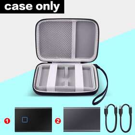 Gwcase 445029242209 Samsung T7 Touch Portable Ssd Travel Case For 1tb 2tb 500gb 3.2 External Drives