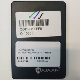 Hs512e Hajaan 512gb 2.5 Inch Sata Internal Ssd Grade A