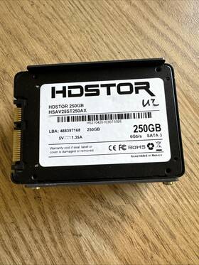 Hsav25st250ax Hdstor Lot Of 2 250gb Sata Iii 5 Inch 6gb/s Ssd Solid State Drive
