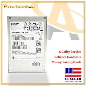 0ts1405 Hgst Ultrastar Ss200 3.84 Tb 2.5 Inch Sas Enterprise Class Ssd