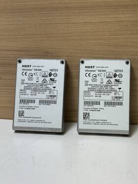 Husmm3240ass201 Hgst Lot Of 2 Ultrastar Ss300 400gb Sas Ssd Drive
