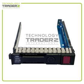 651699-001 Hp 805387-001 Lot Of 4 400gb Sata 2.5 Inch Solid State Drive Tray Only