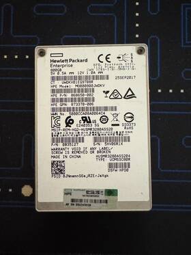868650-002 Hp Ssd 800gb Hpe Sas 12g Mu Sff Sc Ds