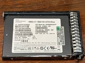 Ek000800gwepf Hp 870053-003 Sm865a Hpe 800gb Sata 6g Write Intensive Sff 2.5in