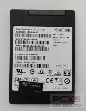 905476-001 Hp Ssd 128gb 2.5 Sata-3 Value Elitedesk 705 G3 -