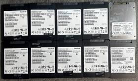Sd9sb8w-256g-1006 Hp 933442-002 Lot Of 10 Mixed Sandisk 256gb X600 Ssd Sata 2.5 Inch Hard Drive