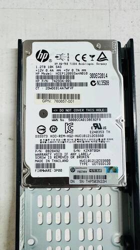 Hcep1200s5xnn010 Hp Lot Of 4 Pc 1.2tb 2.5 Inch 10k Sas Hard Drive P/n 0b28492