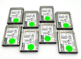 Kpm51rug1t92 Hp Lot Of 8 - 1.92tb Sas 12gb/s Ssd 2.5 Inch 35-44% Health