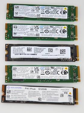 L85364-001 Hp 512gb Pcie Nvme M.2 2280 Ssd Asorted Major Brands Set Of 5 Errased Grade A