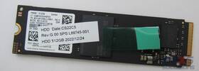 L89745-001 Hp Ssd 512gb M2 2280 Ss Pcie Nvme Tlc Prodesk 600 G8 / 280 Pro