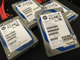 Mo0800fctrq Hp Lot Of 4 800gb 2.5 Inch 6g Sas Ssd Lb 806m 512 Format