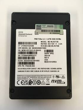 Mo003200kydnc Hp Mzwlr3t2hcls 3.2tb 2.5 Inch U.3 Ssd Nvme Pcie Gen 4