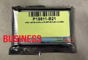 P19811-b21 Hp Hpe 1.92tb Nvme X4 Ri Sff Sc 2.5in U.3 Ssd