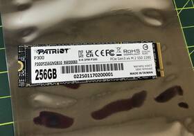 P300p256gm2810 Hp Patriot P300 256gb 2280 M.2 Pcie Gen3x4 Nvme Ssd