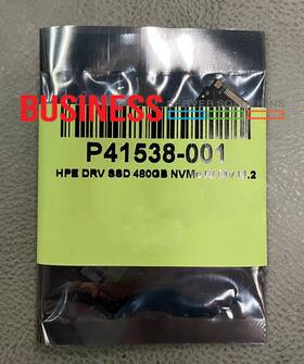 P41538-001 Hp Hpe Drv Ssd 480gb Nvme Ri Mv M.2