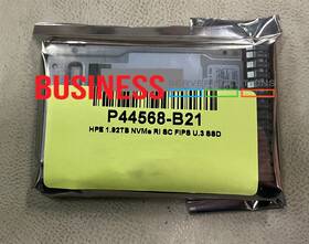 P44568-b21 Hp Hpe 1.92tb Nvme Ri Sc Fips U.3 Ssd