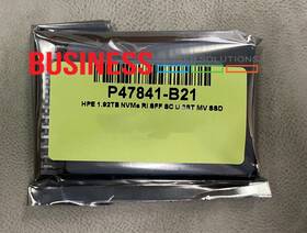 P47841-b21 Hp Hpe 1.92tb Nvme Ri Sff Sc U.3st Mv Ssd