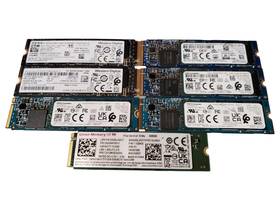 Sdbpnty-512gb-1012 Hp Lot Of 7 Assorted Dell Lenovo 512gb M.2 Nvme Solid State Drives