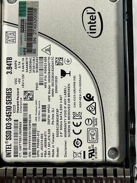 P08575-001 Hpe P05923-005 P05946-b21 3.84tb Sata 6g Read Intensive Sff Sc S4510 Ssd