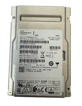 Kpm6wrug15t3 Hpe Toshiba 15.36tb 2.5 Inch Sas Ssd 12gb/s/512b/s/tested/excellent Health-95%