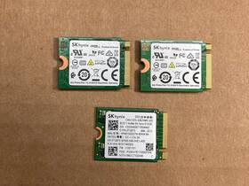Hfm512gdgtni-82aoa Hynix Lot Of 3 - 256gb Nvme 2230