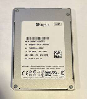 Hfs240g32med-3410a Hynix 240gb Mlc Sata 6g 2.5 Inch Solid State Drive New