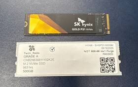 Shgp31-500gm-2 Hynix P31s500gm Sk Gold P31 Nvme 500gb Solid State Hard Drive Ssd