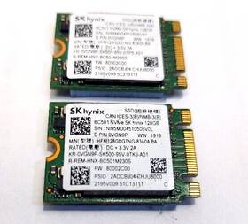 X3k2x Hynix Lot Of 2 128 Gb Solid State Drive - M.2 Nvme 2230 Tested