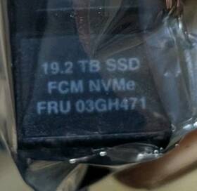 19.2tbu Ibm 03gh471 Fcm2 Tlc Pcie 3.0 X4 Nvme U.2 2.5 Inch Ssd For Flashsystem