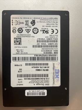 Mz-ilt7t60 Ibm Fru 01nn804 3.8tb 2.5 Sas Ssd Solid State Drive 12gb/s
